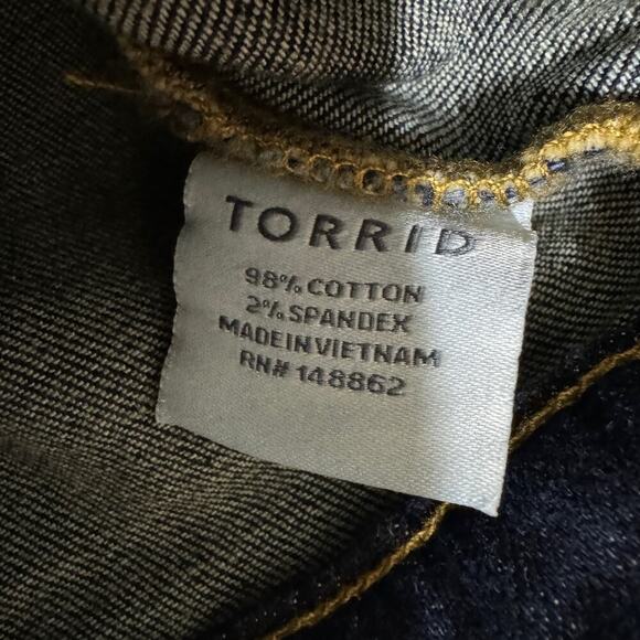 Torrid Denim Blue Jean Jacket 2 - Picture 5 of 6